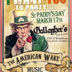 St Patricks Day Gallaghers Long Beach 30th Anniversary!!