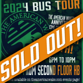 2024 March 9th Pre-St Patricks Day Bus Tour is back! Second Floor HB